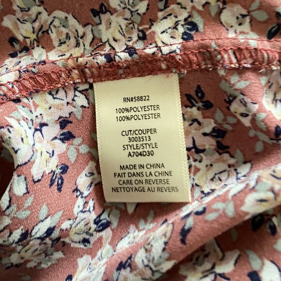 MAX STUDIO large women's blouse floral size long - Picture 5 of 6